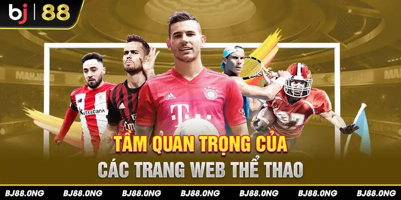 Tầm quan trọng của các trang web thể thao